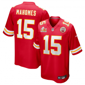 Patrick Mahomes Kansas City Chiefs Nike Super Bowl LIX Spiel Trikot - Rot/Weiß/Schwarz