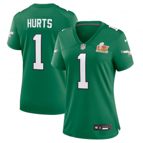 Jalen Hurts Philadelphia Eagles Nike Damen Super Bowl LIX 2. Ausweich Trikot - Kelly Grün